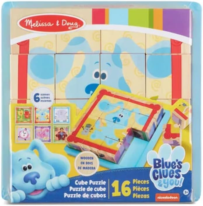 Blue's Clues & You! Wooden Cube Puzzle