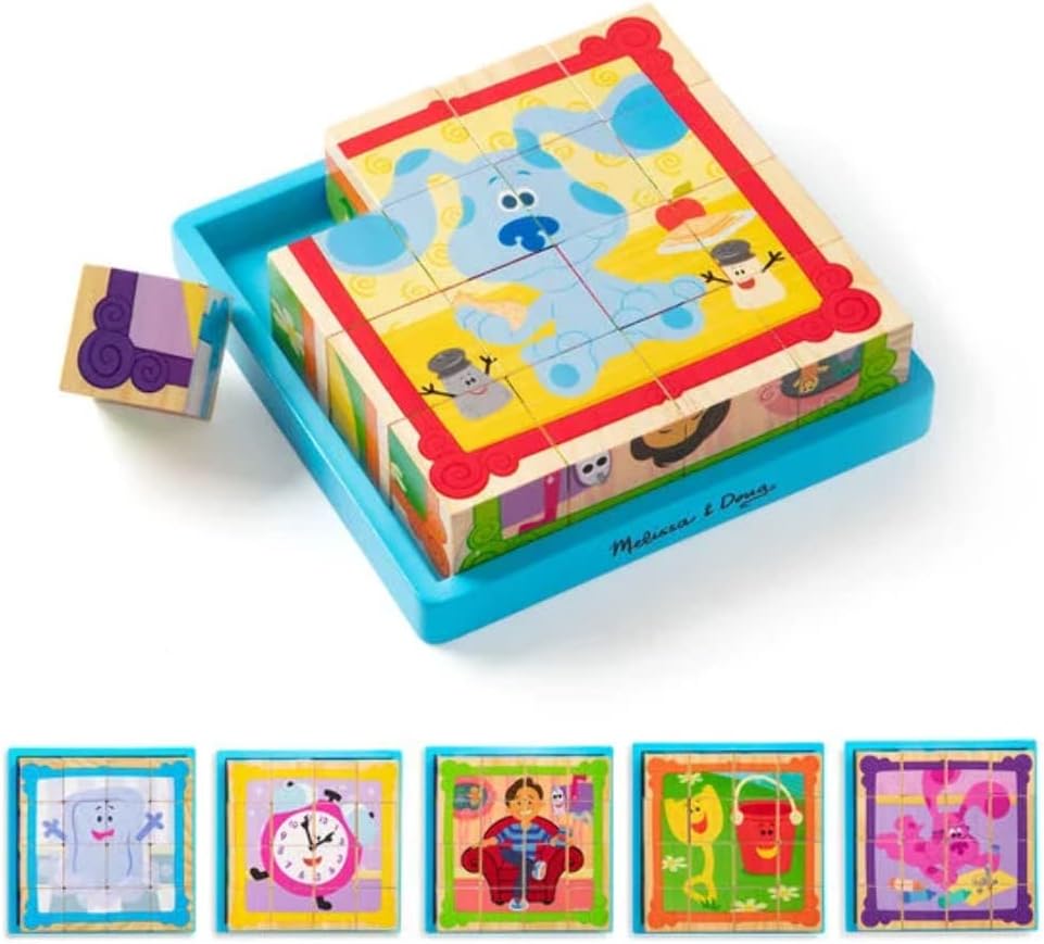 Blue's Clues & You! Wooden Cube Puzzle