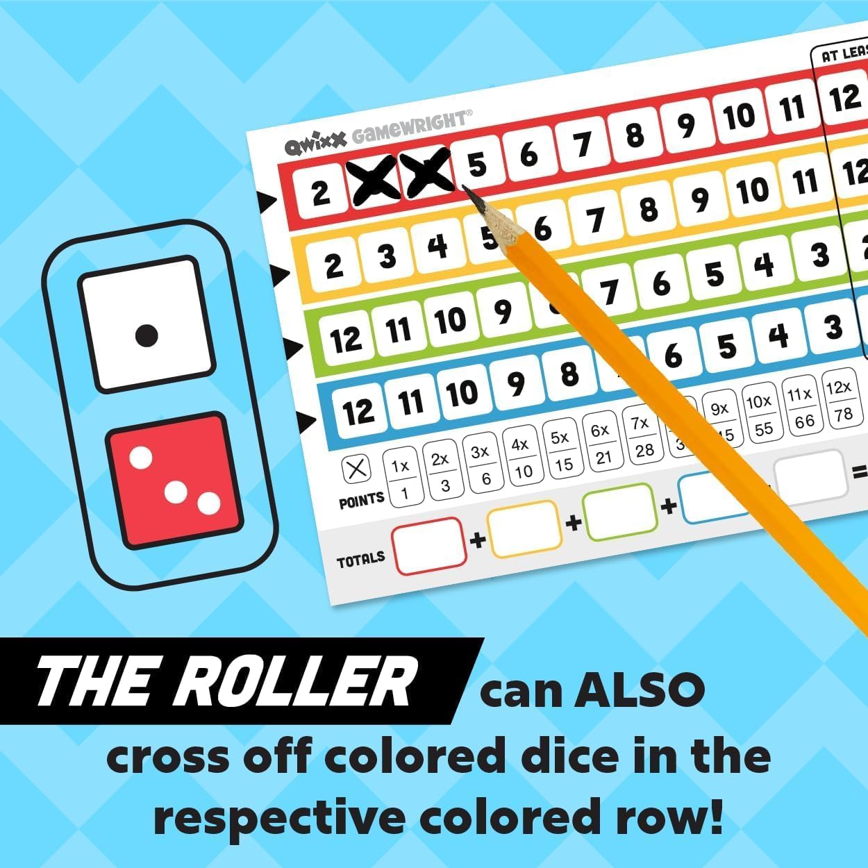 Qwixx Fast Family Dice Game