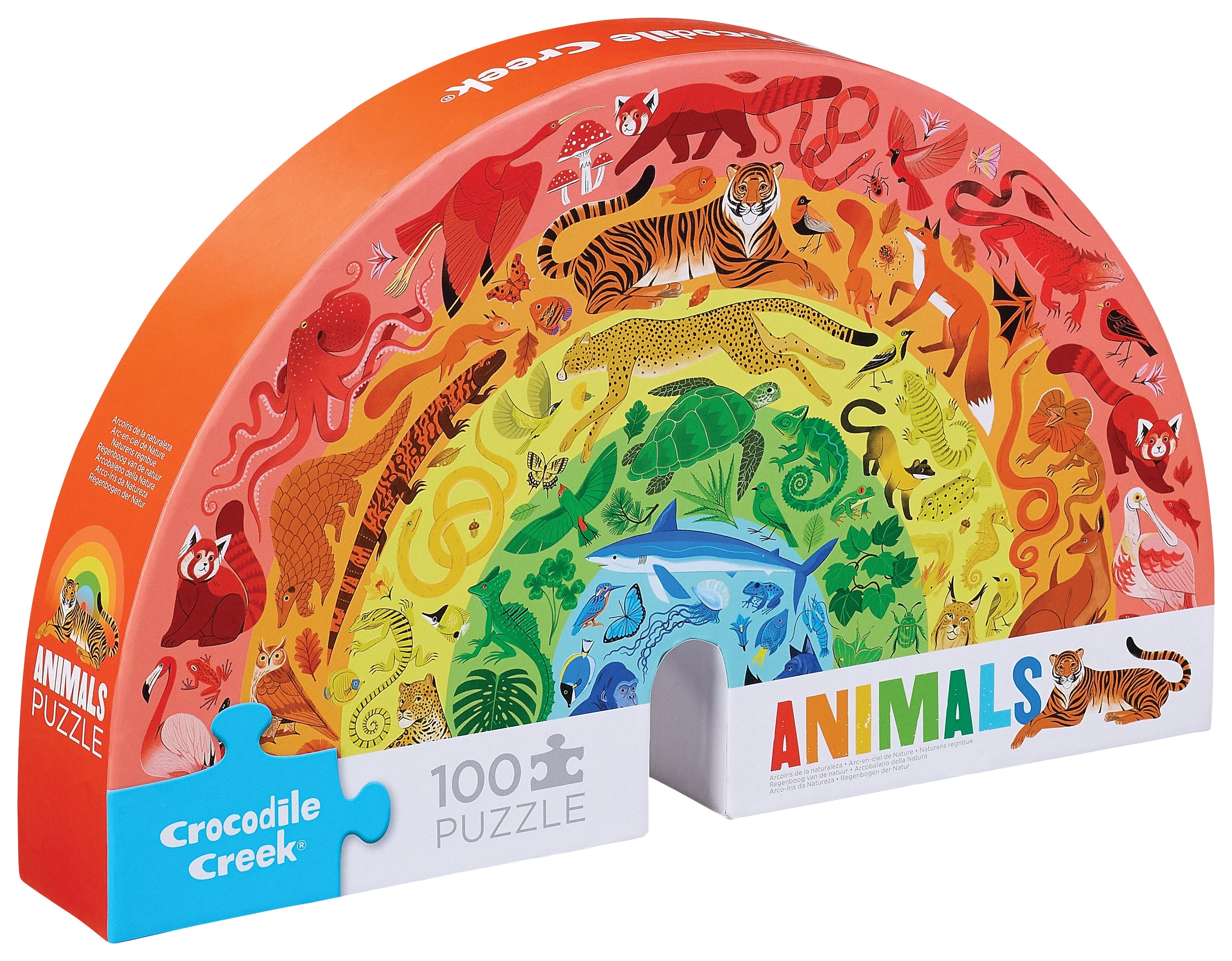 Animals Rainbow 100pc Puzzle