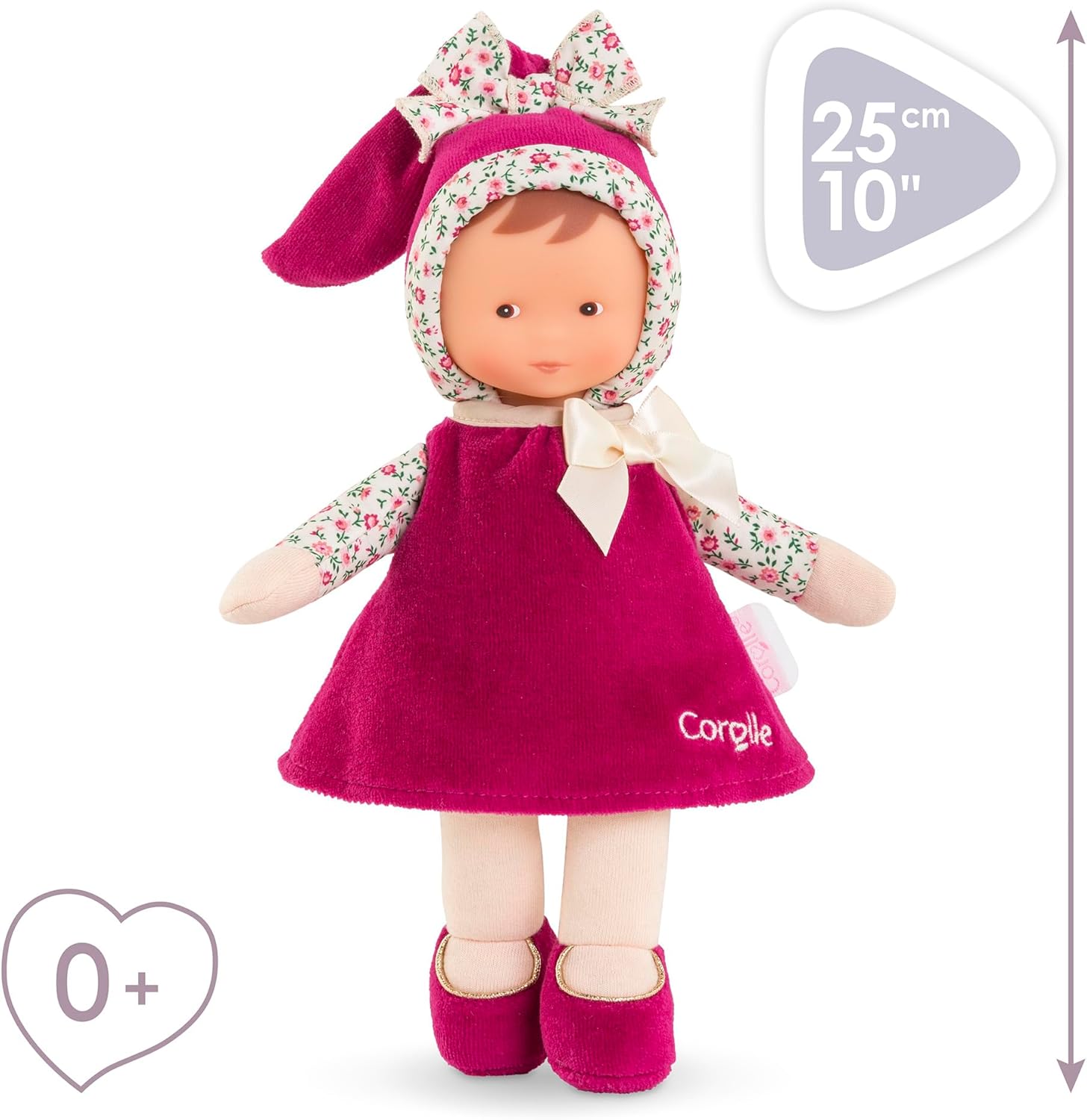 Miss Rose Grenadine Doll 10"