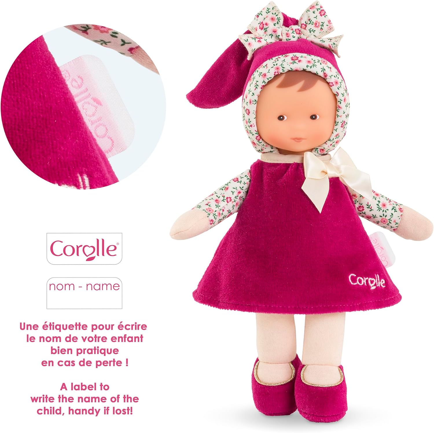 Miss Rose Grenadine Doll 10"