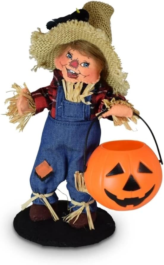 Annalee Trick or Treat Scarecrow Kid- 7"