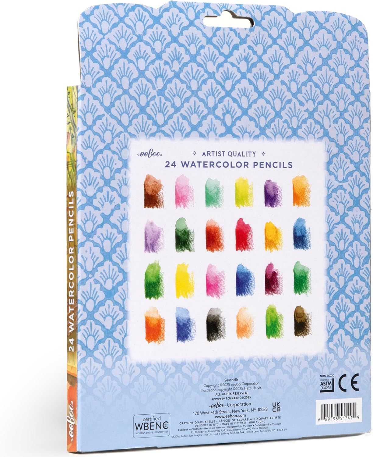 Watercolor Pencils 24pc - Seashell