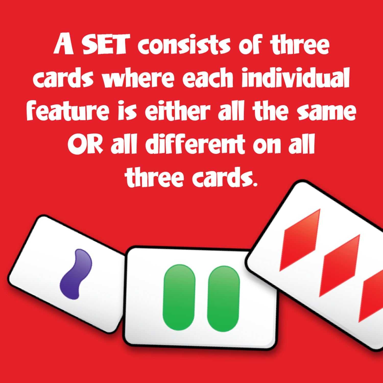SET - The Family Card Game of Visual Perception