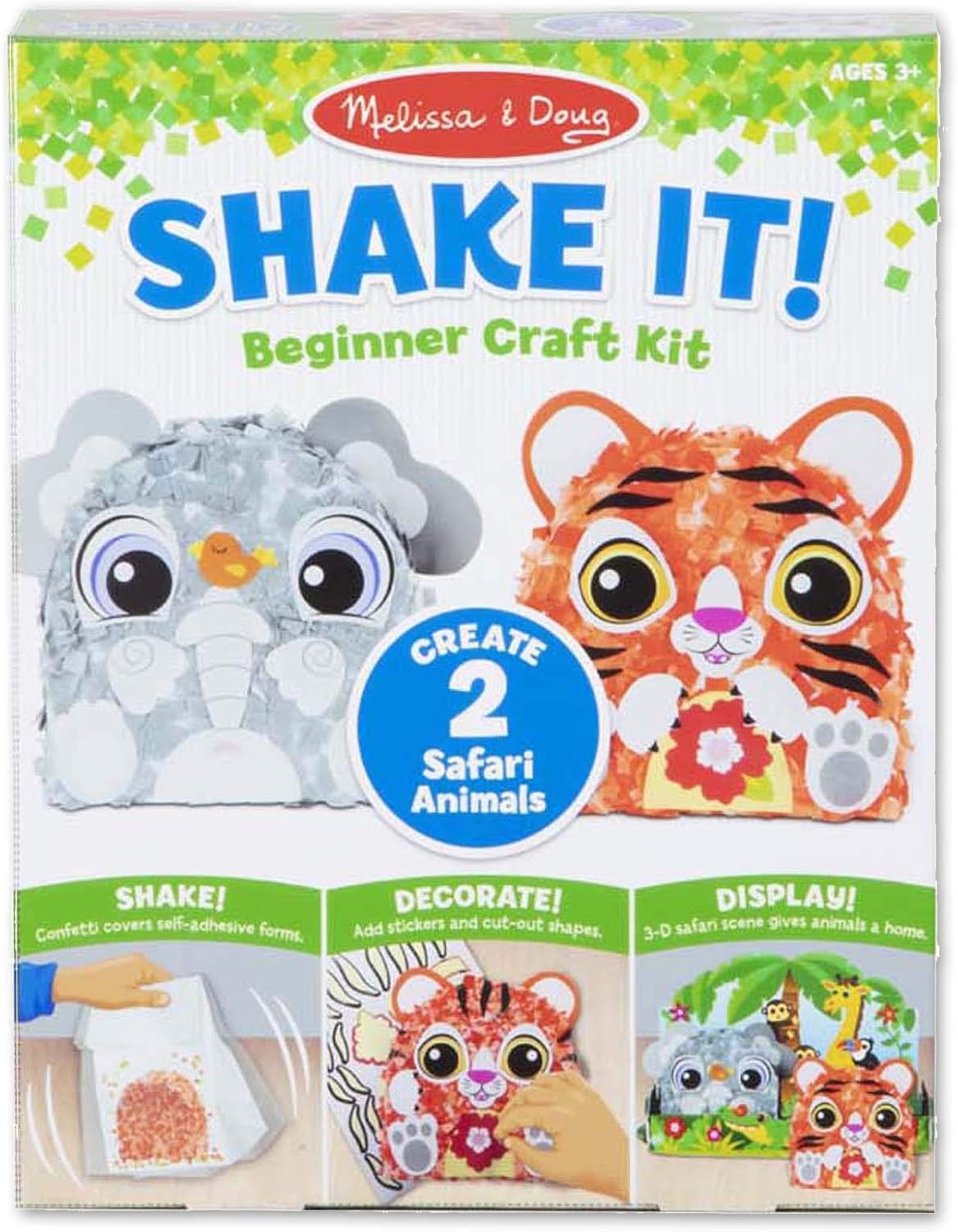 Shake It! Safari Animals Beginner Craft Kit