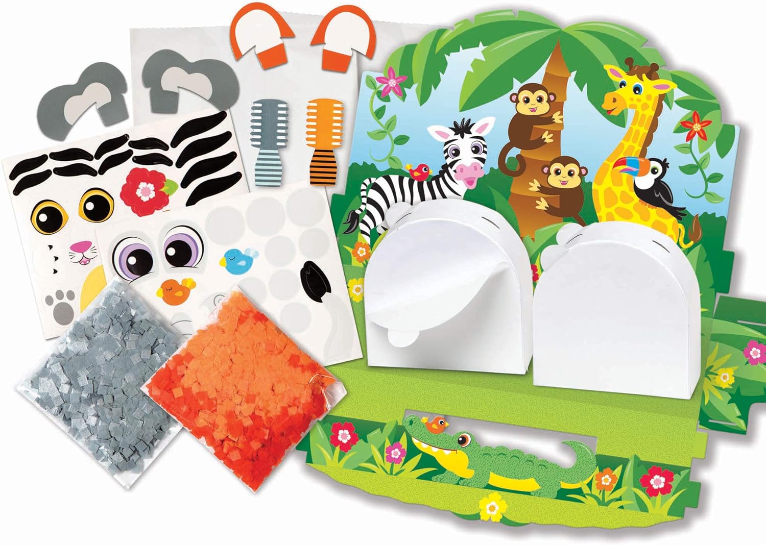 Shake It! Safari Animals Beginner Craft Kit