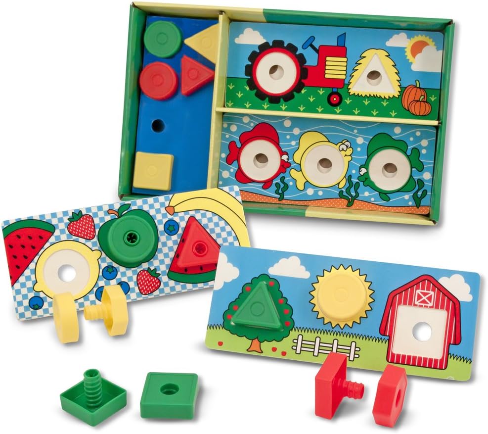 Sort! Match! Attach! Nuts and Bolts Boards