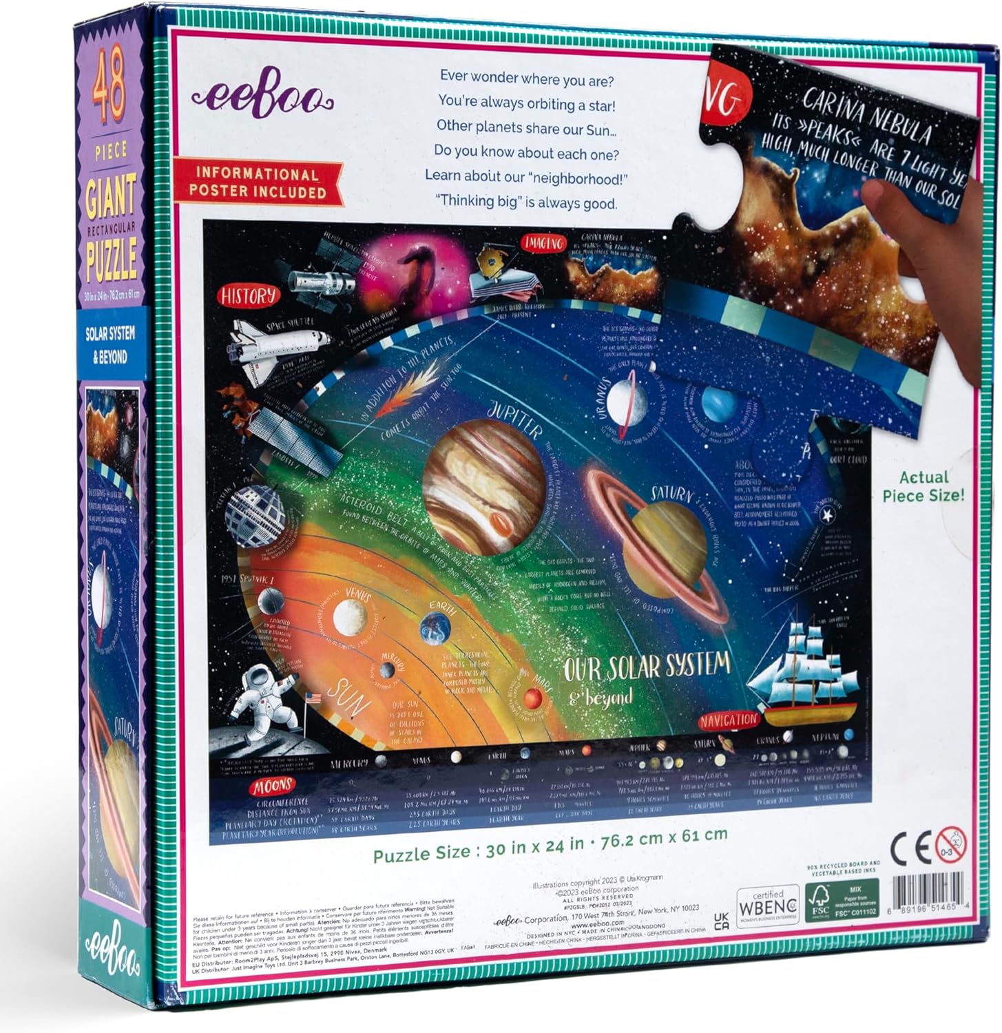 Solar System & Beyond 48pc Floor Puzzle