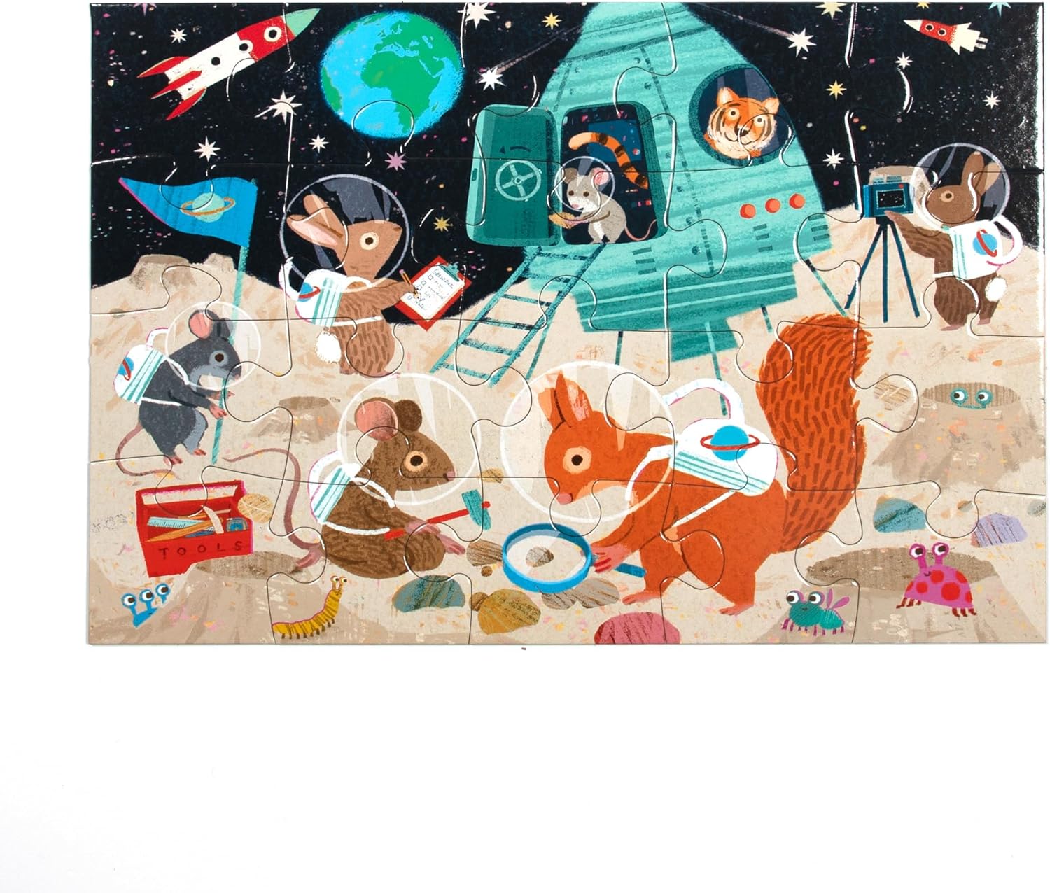 Space Exploration Puzzle 20pc