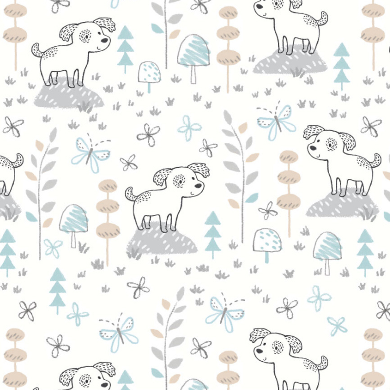 Sparky Puppy Character Blanket