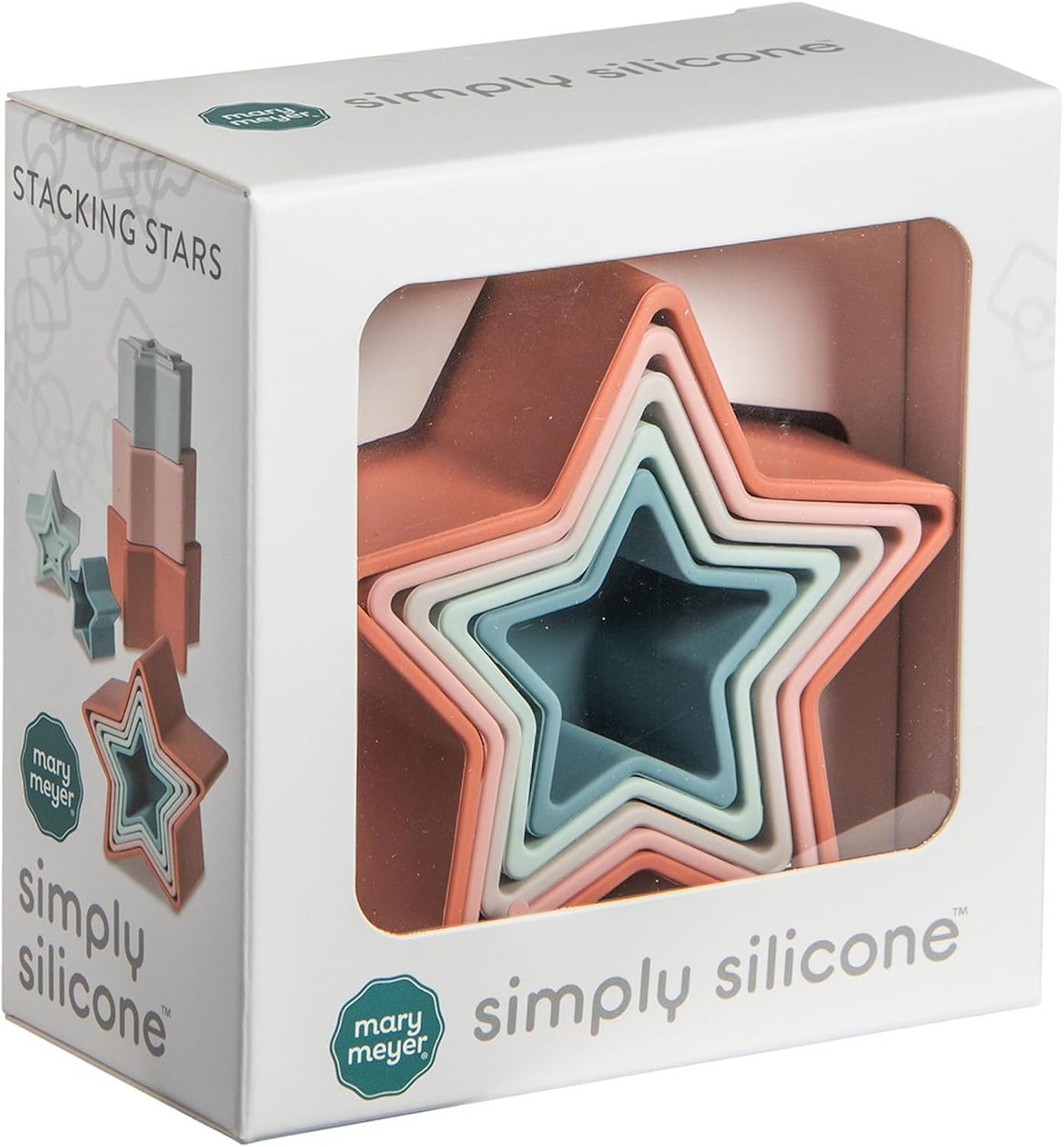 Simply Silicone Stacking Stars