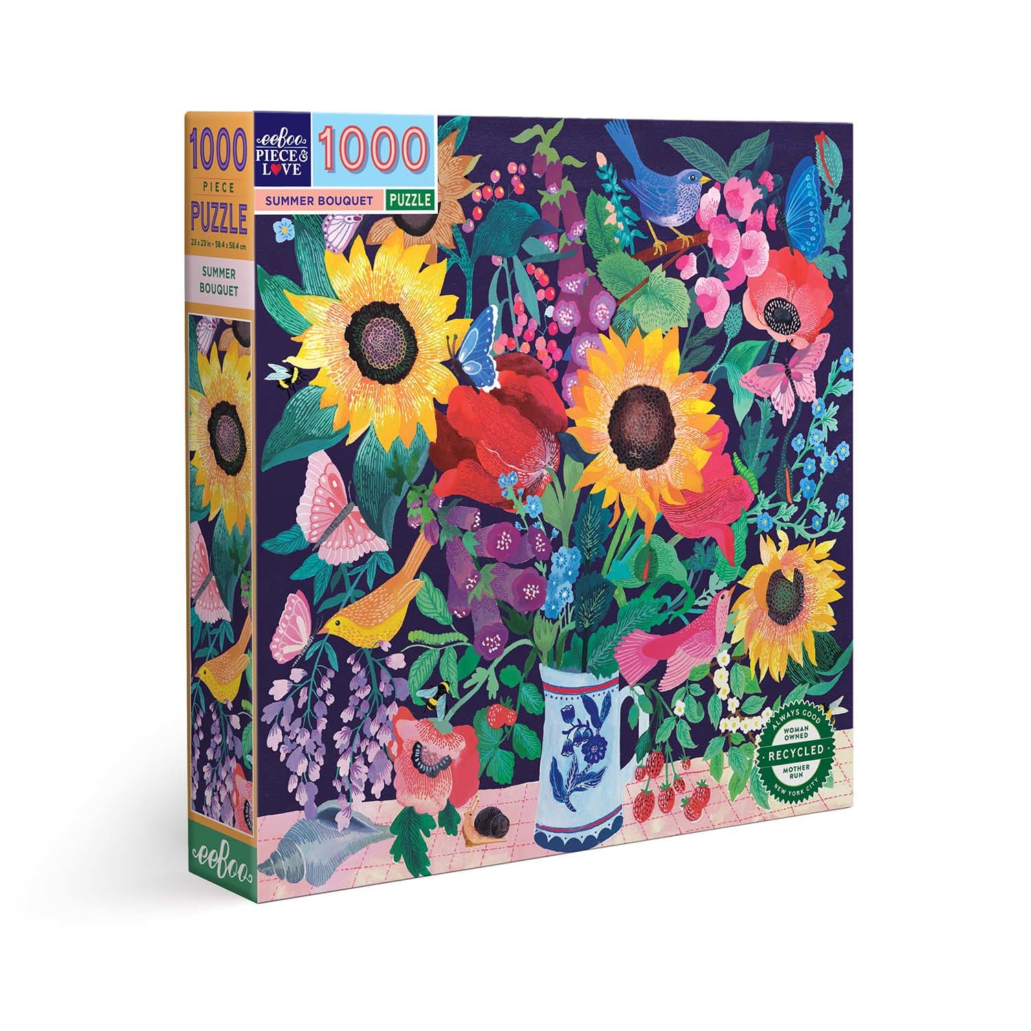 Summer Bouquet Puzzle 1000pc