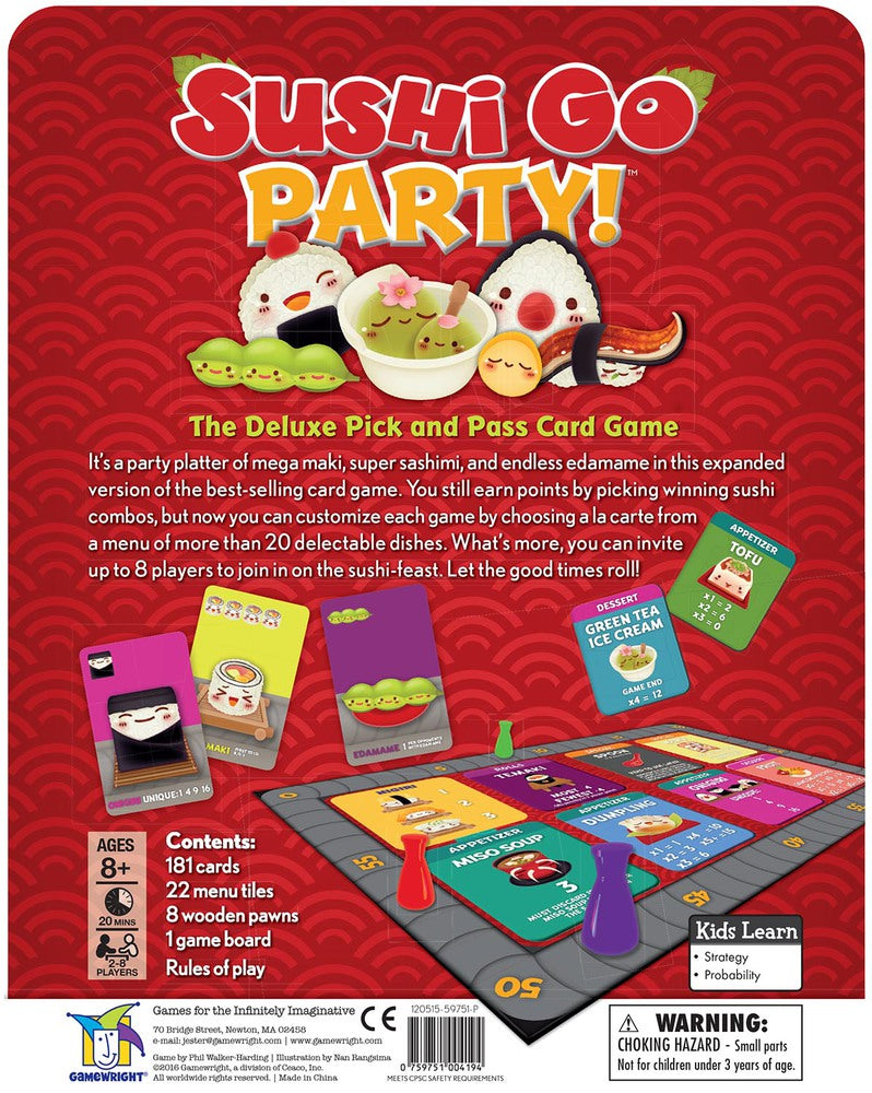 Sushi Go Party In Tin