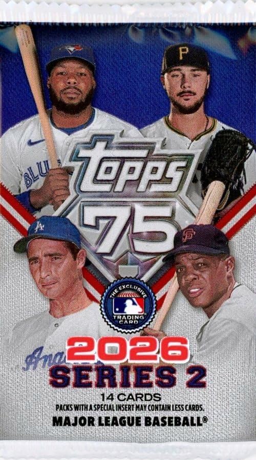 Topps Baseball Cards Pack 2026 Series 2