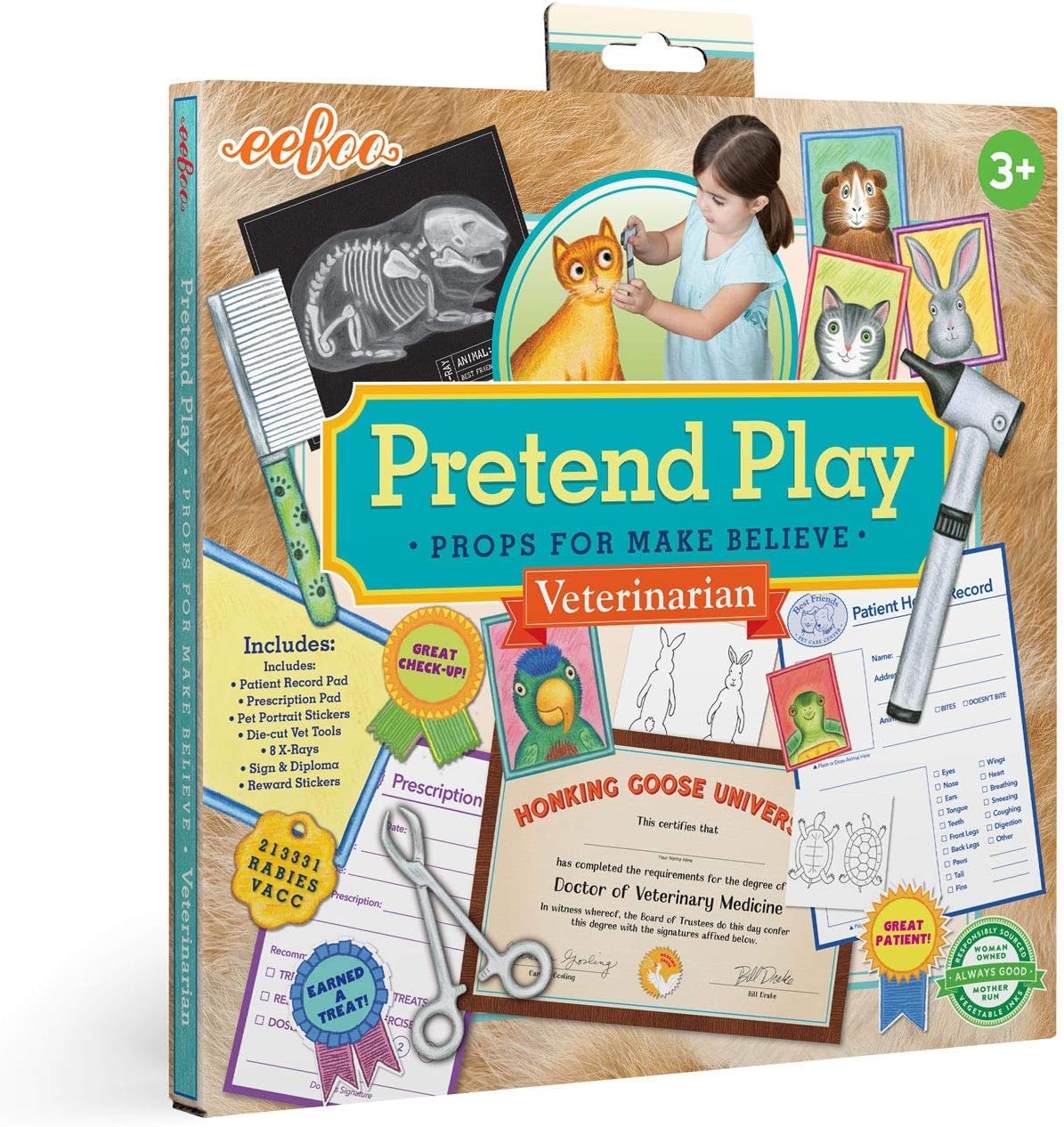 Veterinarian Pretend Play Set