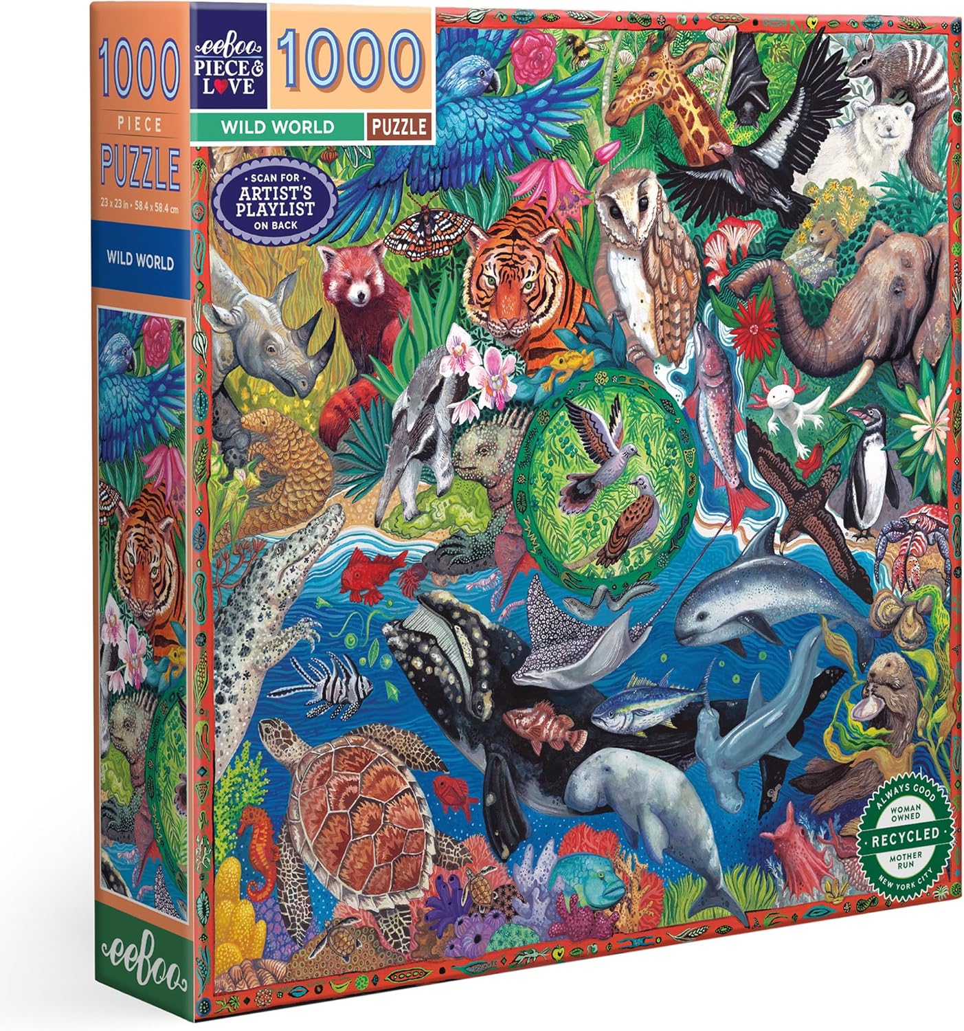 Wild World Puzzle 1000pc
