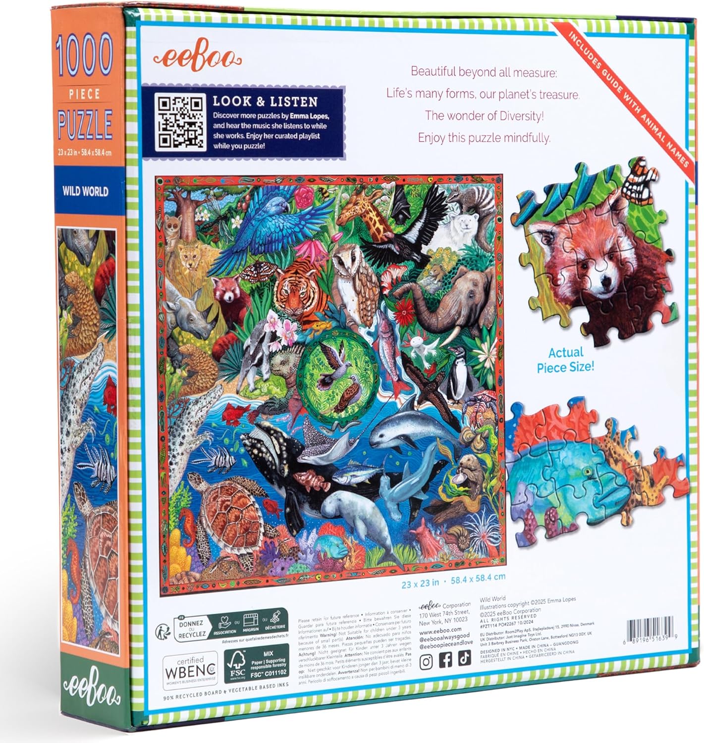 Wild World Puzzle 1000pc
