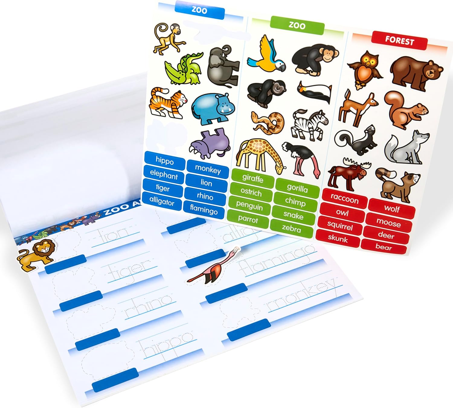 First Words Activity Pad - 288 Stickers to Match